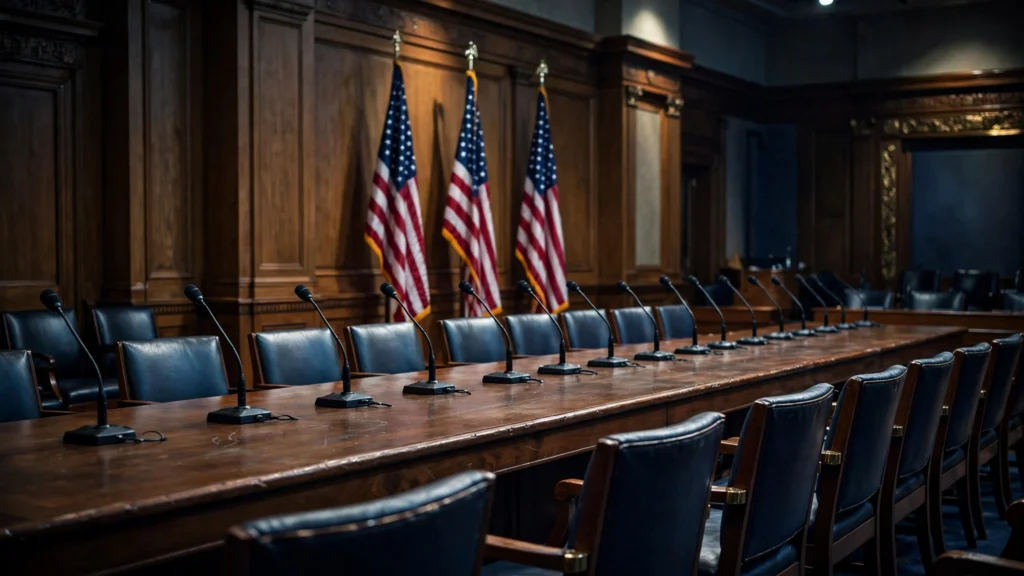 Jack Smith testifying at the Senate Judiciary Committee hearing on Trump investigations