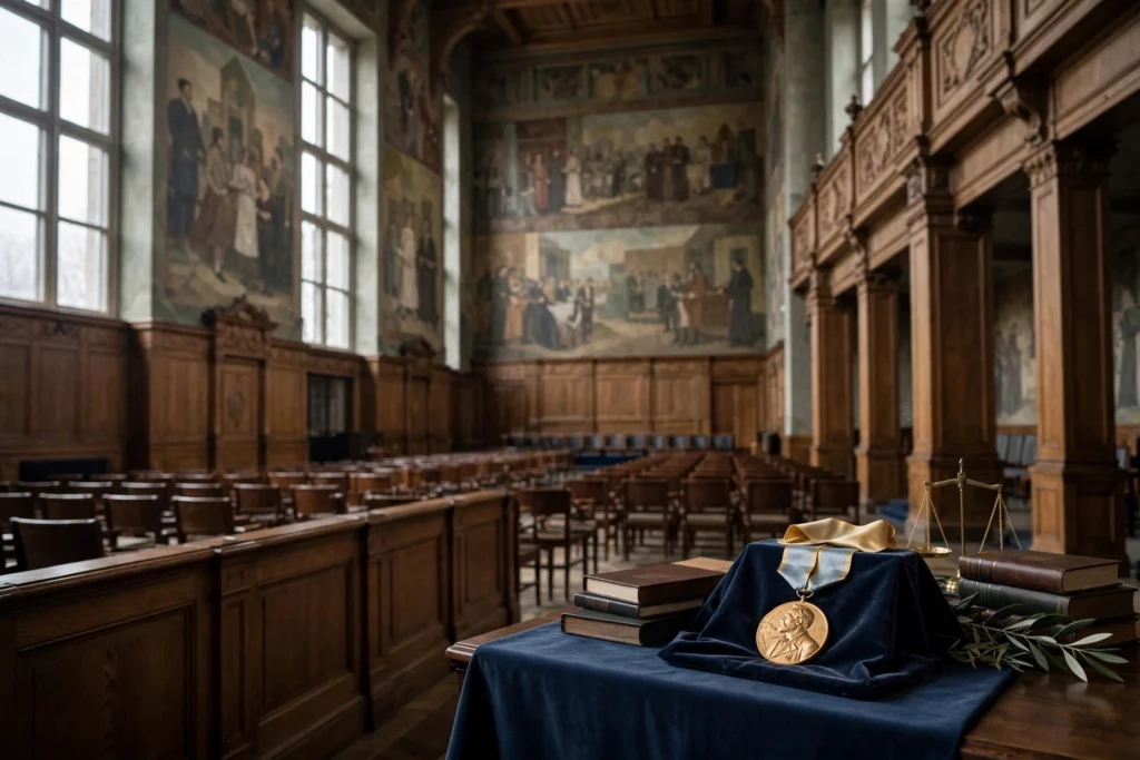 Nobel Peace Prize 2026 announcement honoring Navi Pillay for international law work