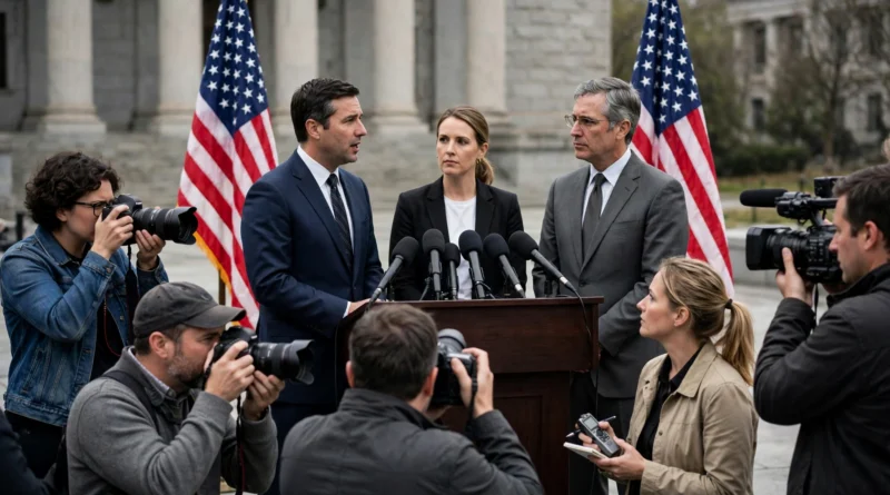 DOJ SNAP fraud crackdown press conference with Vice President JD Vance and Attorney General Todd Blanche announcing EBT fraud charges